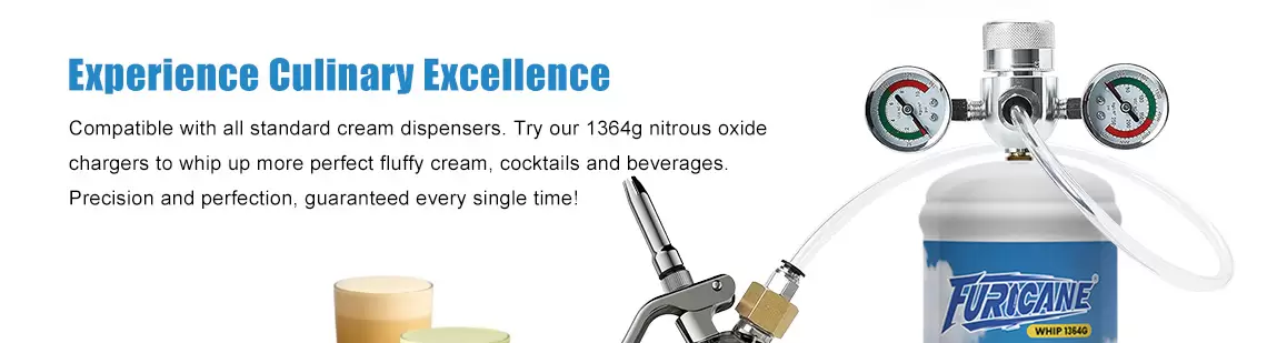 The 2.2L 1364g Cream Charger is built for high-demand environments such as cafés, dessert shops, and commercial kitchens. With a larger gas capacity, it significantly reduces replacement frequency while maintaining stable pressure output. Made for professional whipped cream, cold brew foam, and culinary applications, this charger helps improve efficiency and lower long-term operating costs.