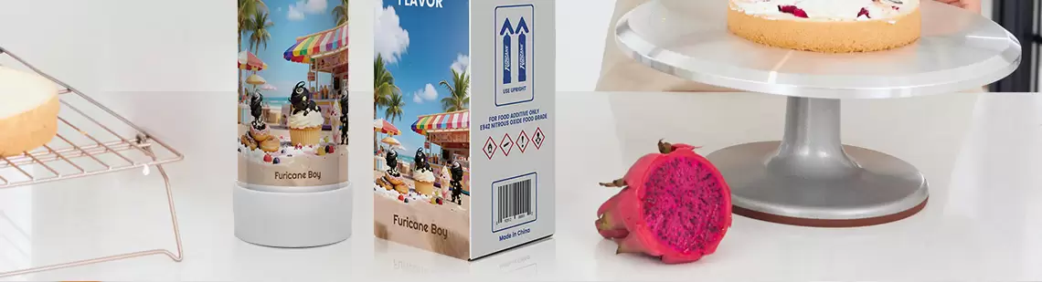 The 3000g / 4.5L cream charger is built for demanding commercial environments where reliability and output matter most. Charged with premium food-grade nitrous oxide, it provides stable pressure and consistent results throughout extended production cycles, making it ideal for large kitchens and catering operations. Large-capacity N₂O for continuous commercial use Consistent pressure and whipping performance Reduces downtime and refilling frequency Clean, professional white bottle design Ideal for large cafés, hotels, and catering companies