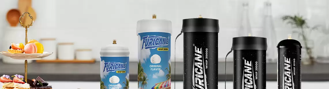 375g Cream Chargers are single-use nitrous oxide cartridges designed for standard whipped cream dispensers. Compact, convenient, and easy to use, they are perfect for home kitchens, cafés, and light commercial applications. Each cartridge is filled with food-grade N₂O to ensure smooth texture, stable foam, and reliable results every time.