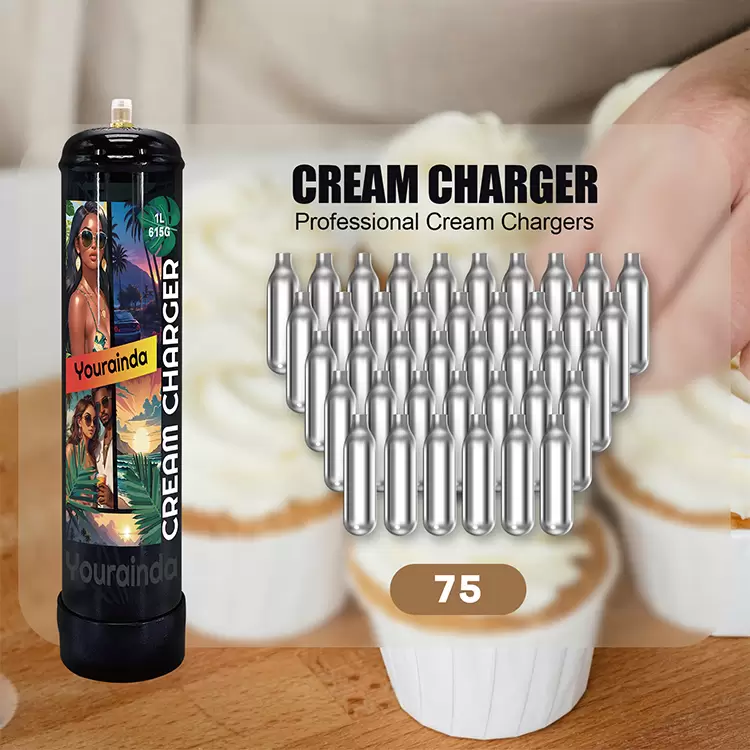 YOURAINDA 1L N2O Cream Charger Tank (615g) | Food Grade |  1-12 Pack Bundles | Free US Shipping - Image 4