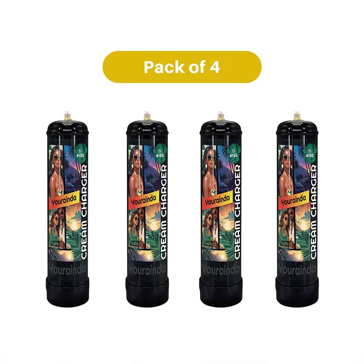 YOURAINDA 1L N2O Cream Charger Tank (615g) | Food Grade |  1-12 Pack Bundles | Free US Shipping - Image 11