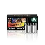 Transform your home desserts and beverages with YOURAINDA 8g Standard Food-Grade Whipped Cream Chargers. Whether you are a passionate home baker or a professional barista, our 50-pack bundle delivers precision and quality in every whip. Each cartridge is electronically weighed to contain exactly 8 grams of culinary-grade E942 Nitrous Oxide, capable of turning just 0.5 liters of heavy cream into 1.5 liters of fluffy, delicious whipped cream. Key Features: Premium Zinc Coating: Specially treated with a zinc chrome coating to prevent the top of the charger from rusting due to wet kitchen environments, ensuring longevity and hygiene. Zero Duds, Zero Leaks: Utilizing a proprietary cleaning and sealing method, we guarantee no gas leakage, no duds, and a pure taste with no chemical residue. High-Pressure Safety: With a water capacity of 17cc, each 100% recyclable steel cartridge holds an inside pressure of 5.5 Mpa and is designed to withstand a bursting pressure of 54-56 Mpa. 100% Universal Fit: Standardized dimensions (18.5mm x 65mm) mean these chargers easily drop into all standard 8g whipped cream dispensers and whippers on the market.