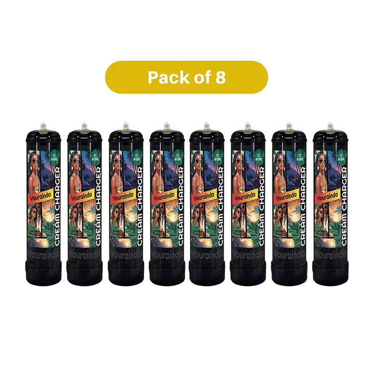 YOURAINDA 1L N2O Cream Charger Tank (615g) | Food Grade |  1-12 Pack Bundles | Free US Shipping - Image 9